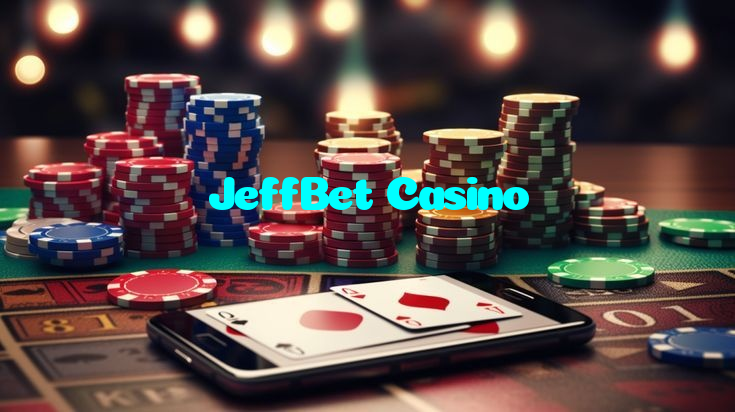 JeffBet Casino casino presented on mobile device in Pakistan with slots and live games